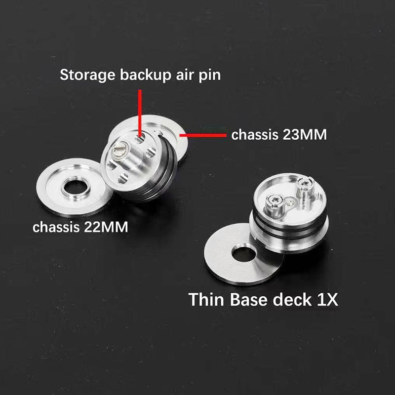 Vaping Air - YFTK vape Thin base V3 verstuiver