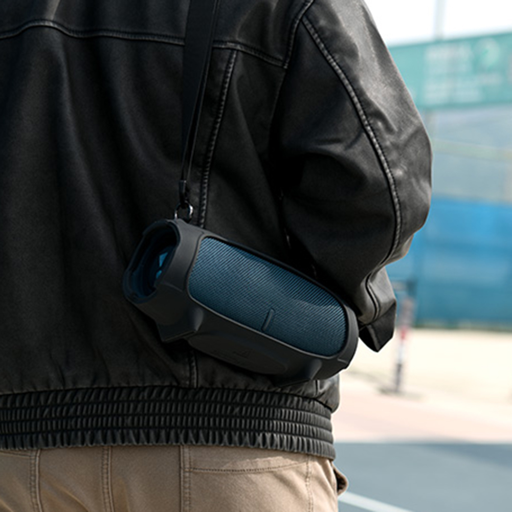 Jbl Speaker Charge 5 - Bluetooth-compatibele luidsprekerhoes met riem Beschermhoes Waterdicht
