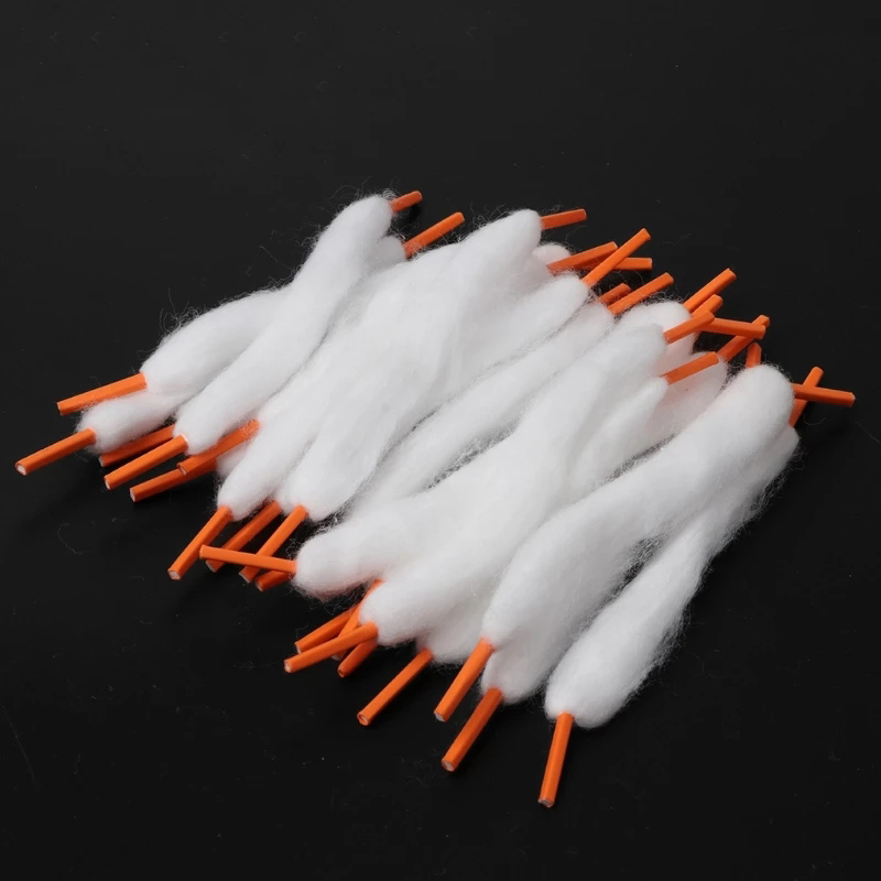 Vaping Goods - 100 stks Spoel lont Katoen Vervanging