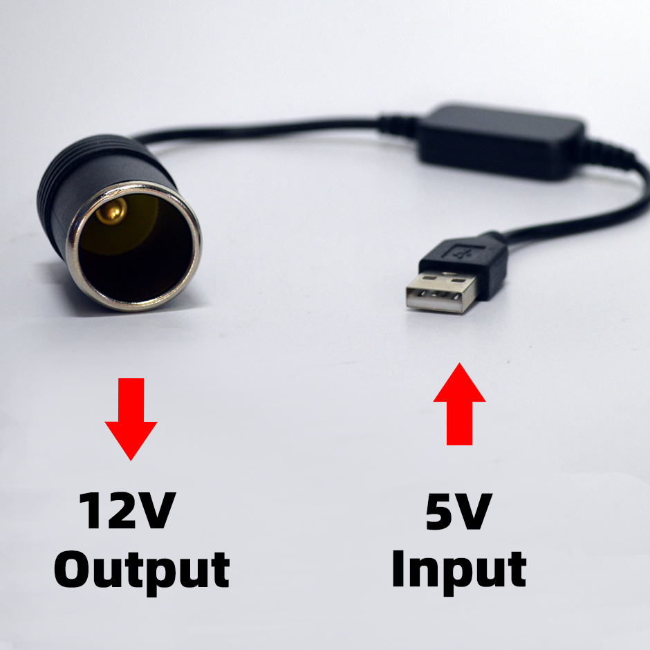 Vape Accessory - 5V naar 12V converterkabelverlenger USB of