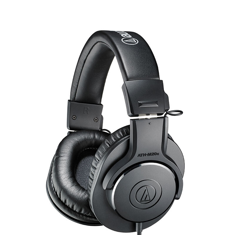 Audio Technica Headphone Ath-M20X - ATH-M20X Originele professionele studiohoofdtelefoon Bekabelde monitorhoofdtelefoon