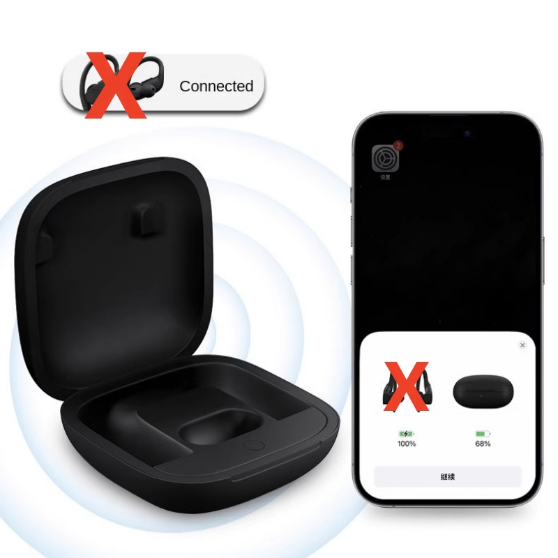Beats Headphone Powerbeats Pro - 700 mAh oortelefoonlaaddoosladerkoffer voor beats Fit