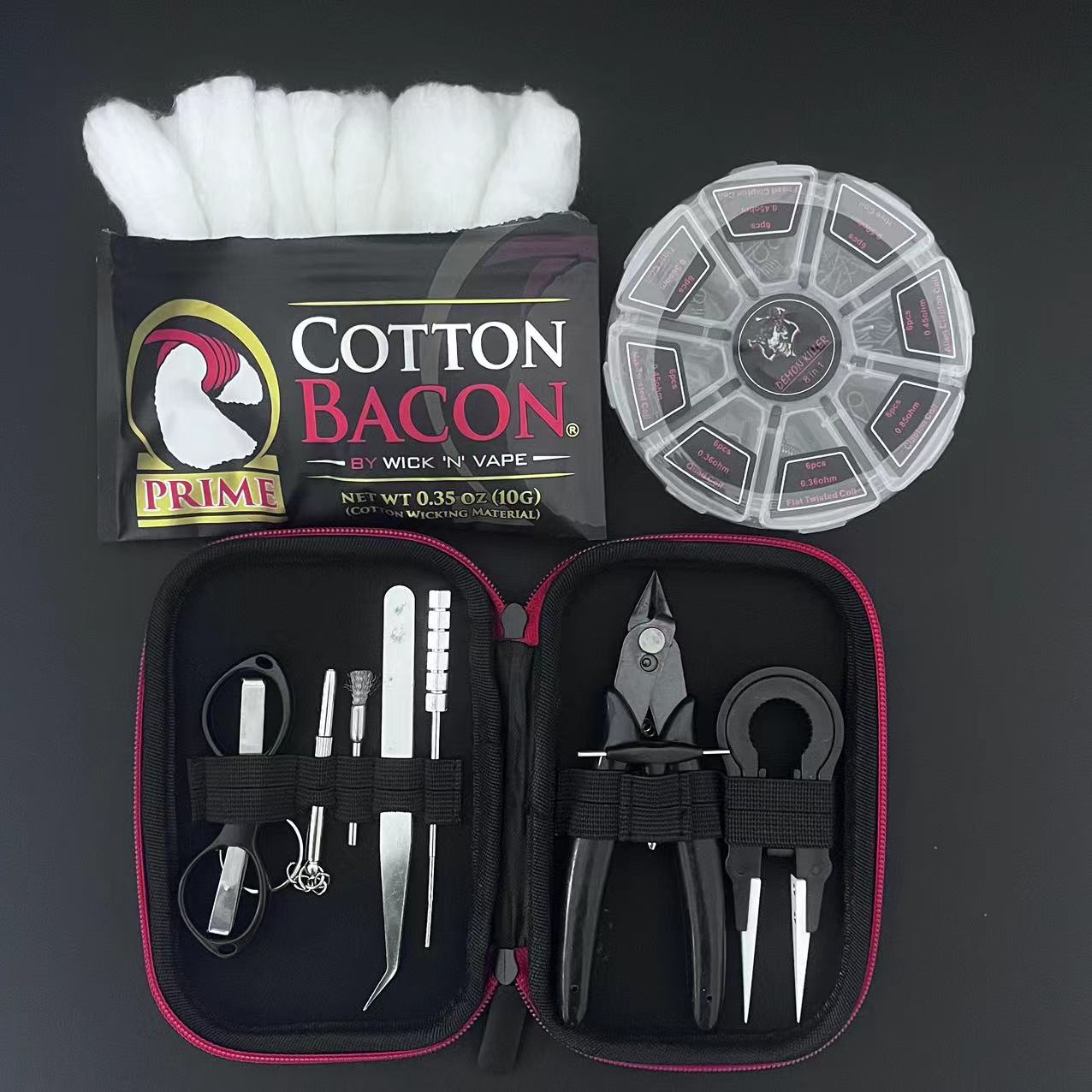 Clapton Wire Pre Built - Gereedschapsset Tas Keramiek Pincet Tang Draadband