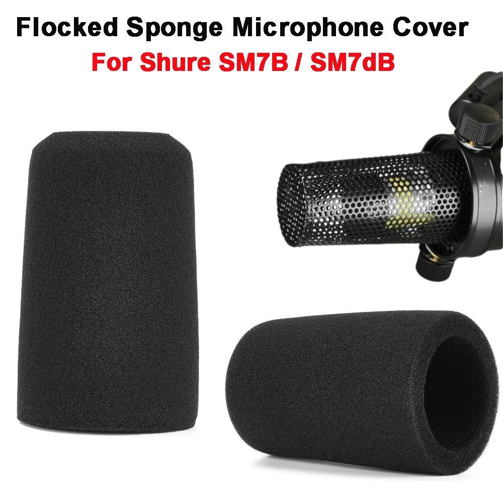 Shure Mic Sm7B - 1pcs Vervanging Mic Voorruit Cover Gevlokt