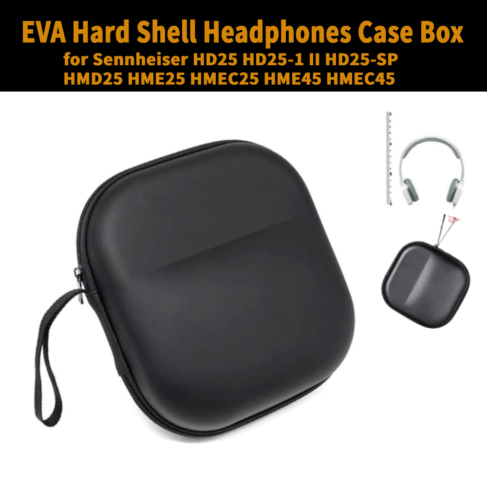 Sennheiser Headphone Hd 25 - EVA Hard Shell Hoofdtelefoon Case Box
