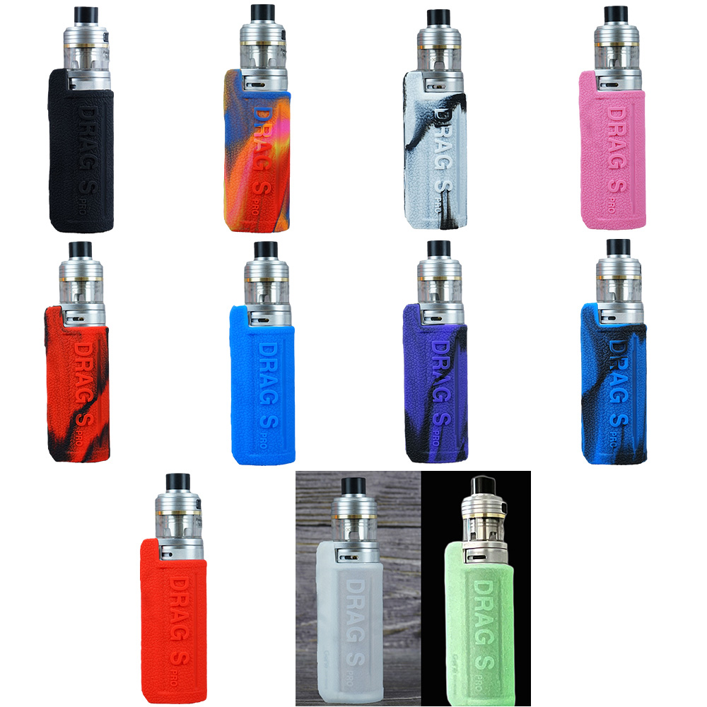 Vape Band Silicone - [Alleen Hoesje] Beschermende Siliconen Textuur Case