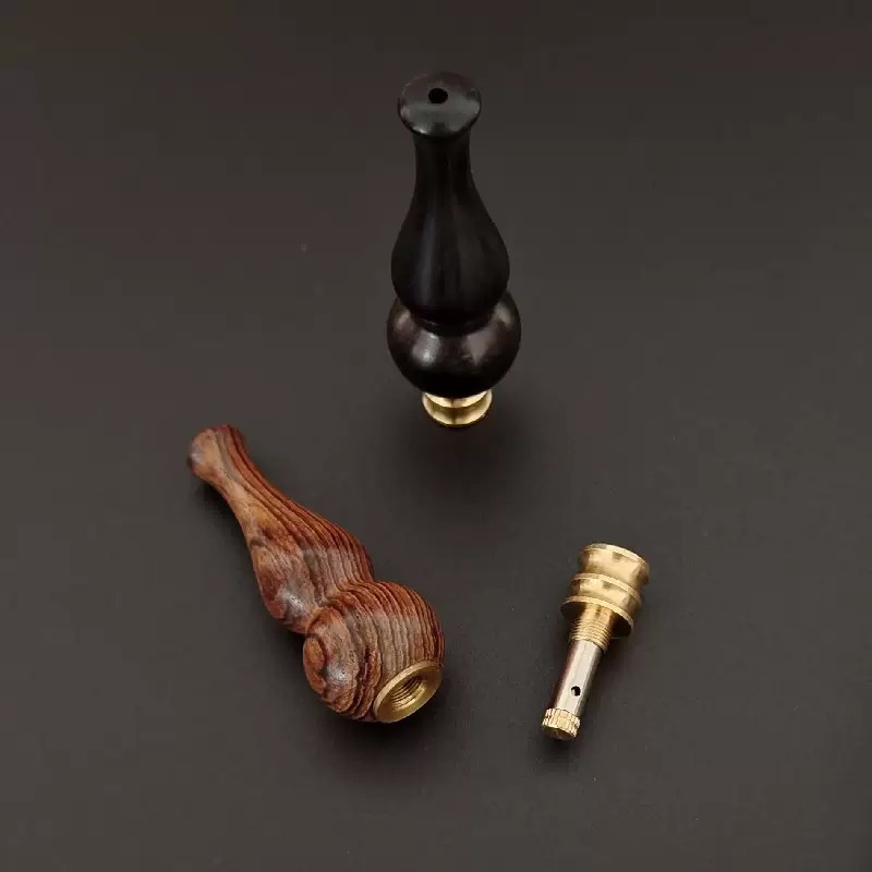 Smoking & Vaping Accessories - 1 stuks houten herbruikbare handgemaakte filter