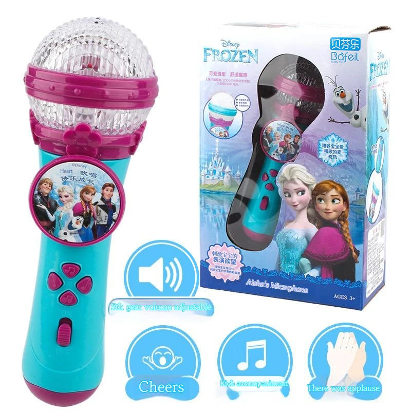 Shure Mic Sm58 - Cartoon Frozen Elsa Anna Prinses Anime