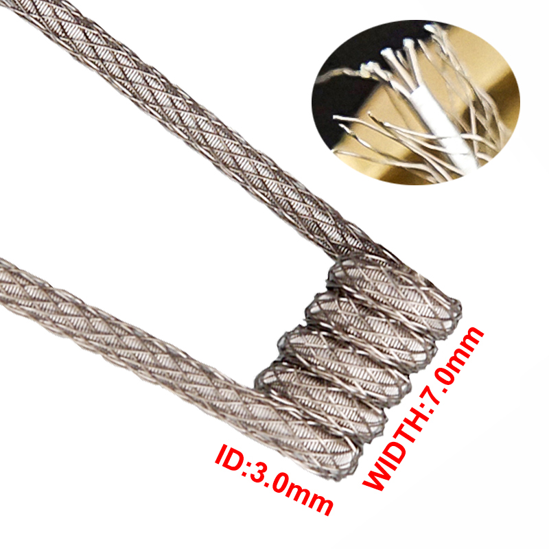 Clapton Wire Pre Built - NI80 RAGING FIRE-spoel voor Nichrome Prebuilt