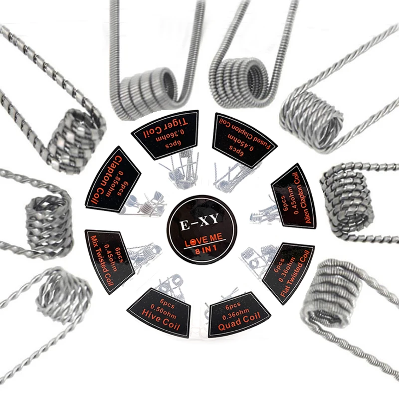 Vmiss 8 In 1 Prebuilt Coil Cla - Clapton Wire Pre Built recensie en prijs