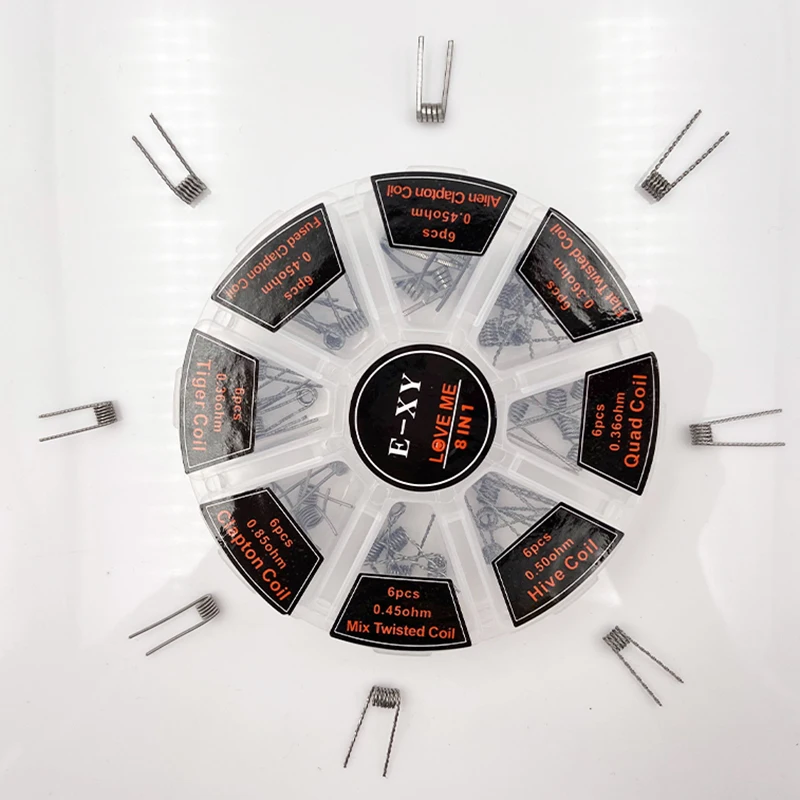 Vmiss 8 In 1 Prebuilt Coil Cla - Clapton Wire Pre Built recensie en prijs