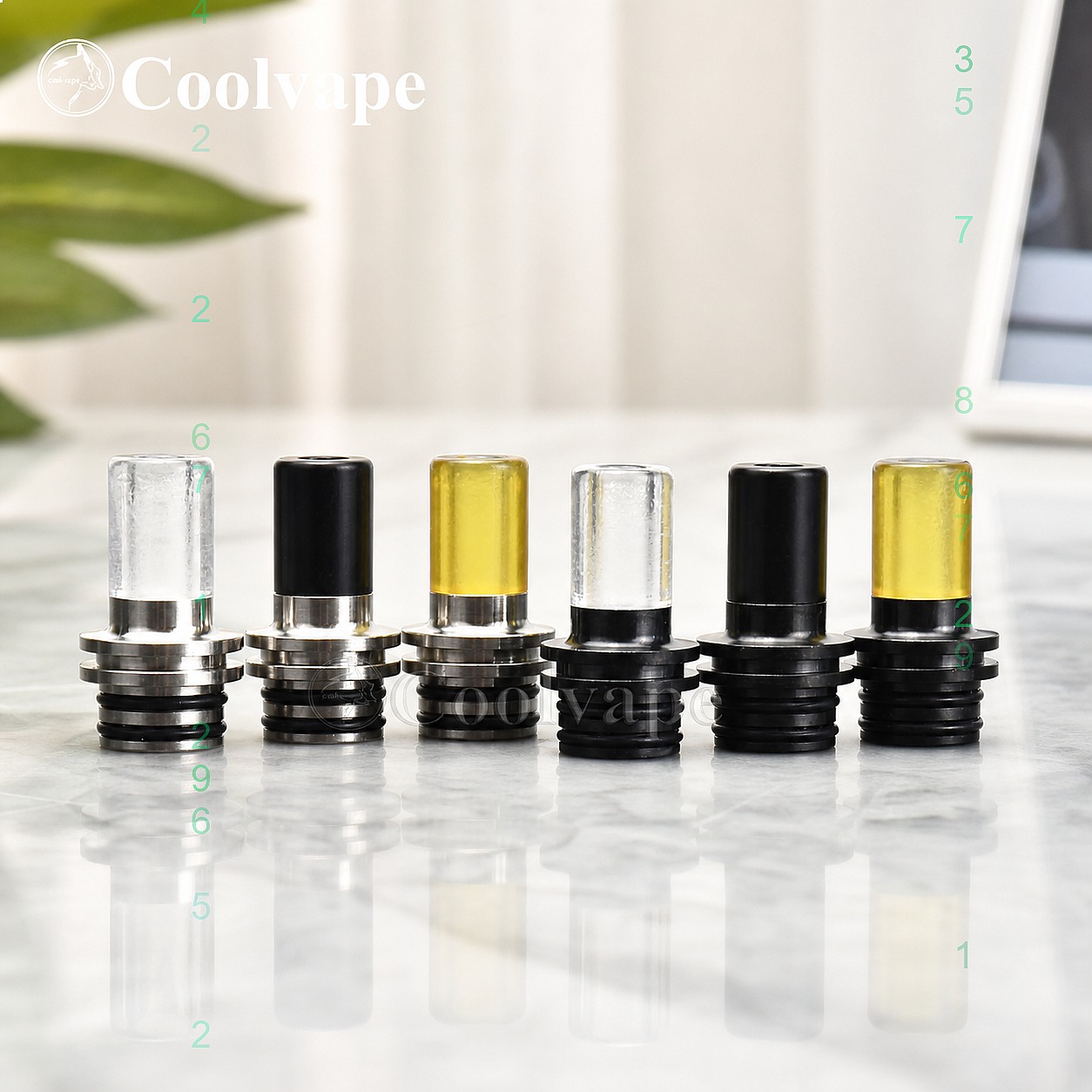 510 MTL Drip Tip hittebestendi - Accessories For Vaping recensie en prijs