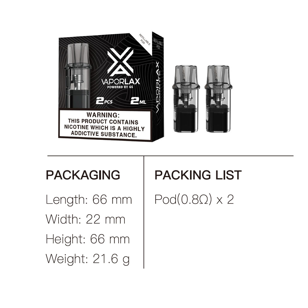 Vaporlax Nano Cartridge 2Ml Me - Vape Coil Replacement recensie en prijs