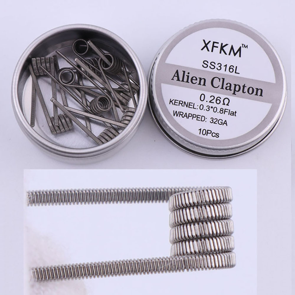 Ss316l 10 Stks/doos Voorgebouw - Clapton Wire Pre Built recensie en prijs