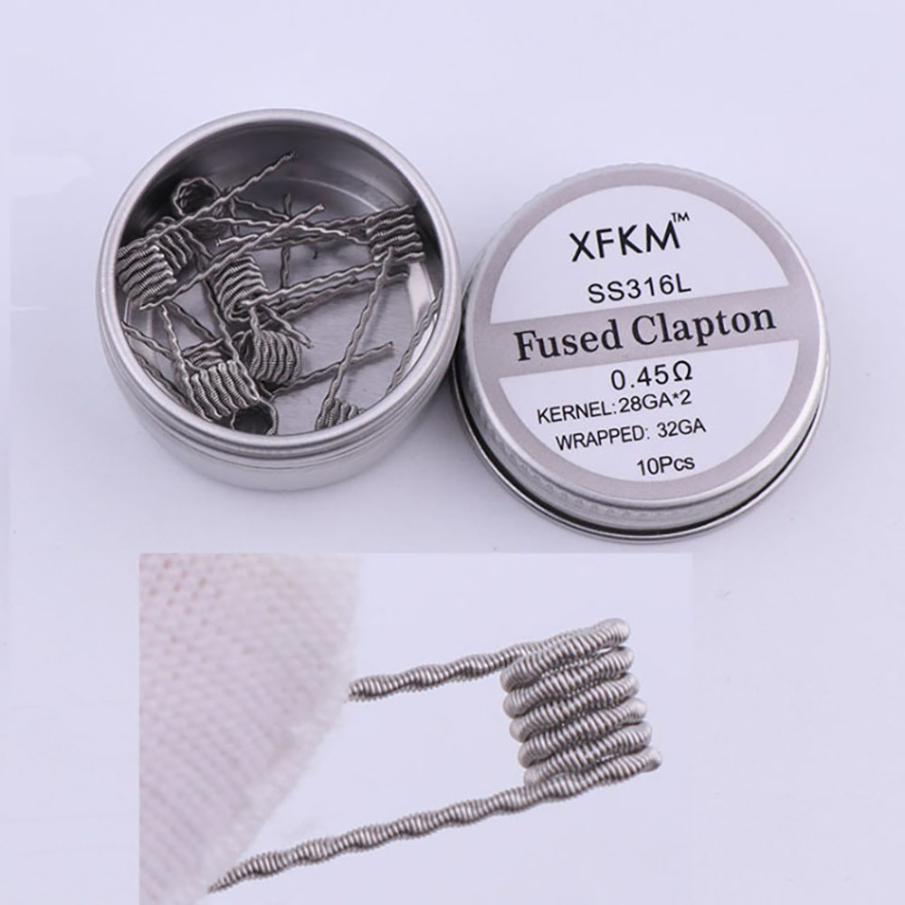 Ss316l 10 Stks/doos Voorgebouw - Clapton Wire Pre Built recensie en prijs