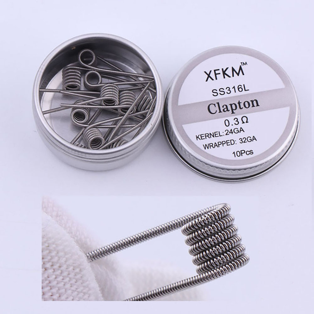 Ss316l 10 Stks/doos Voorgebouw - Clapton Wire Pre Built recensie en prijs