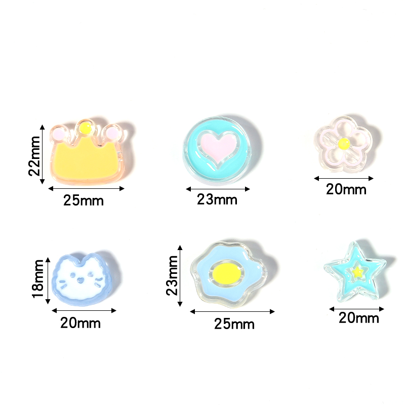 10 Stuks 20mm Hars Kralen Kleu - Drip Tip Resin recensie en prijs