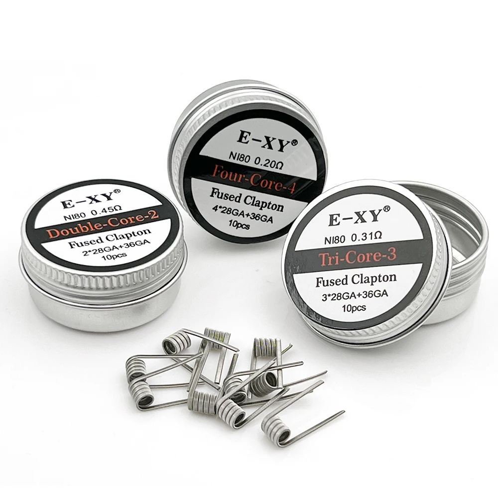 10 stks/doos Ni80 Prebuilt Coi - Clapton Wire Pre Built recensie en prijs