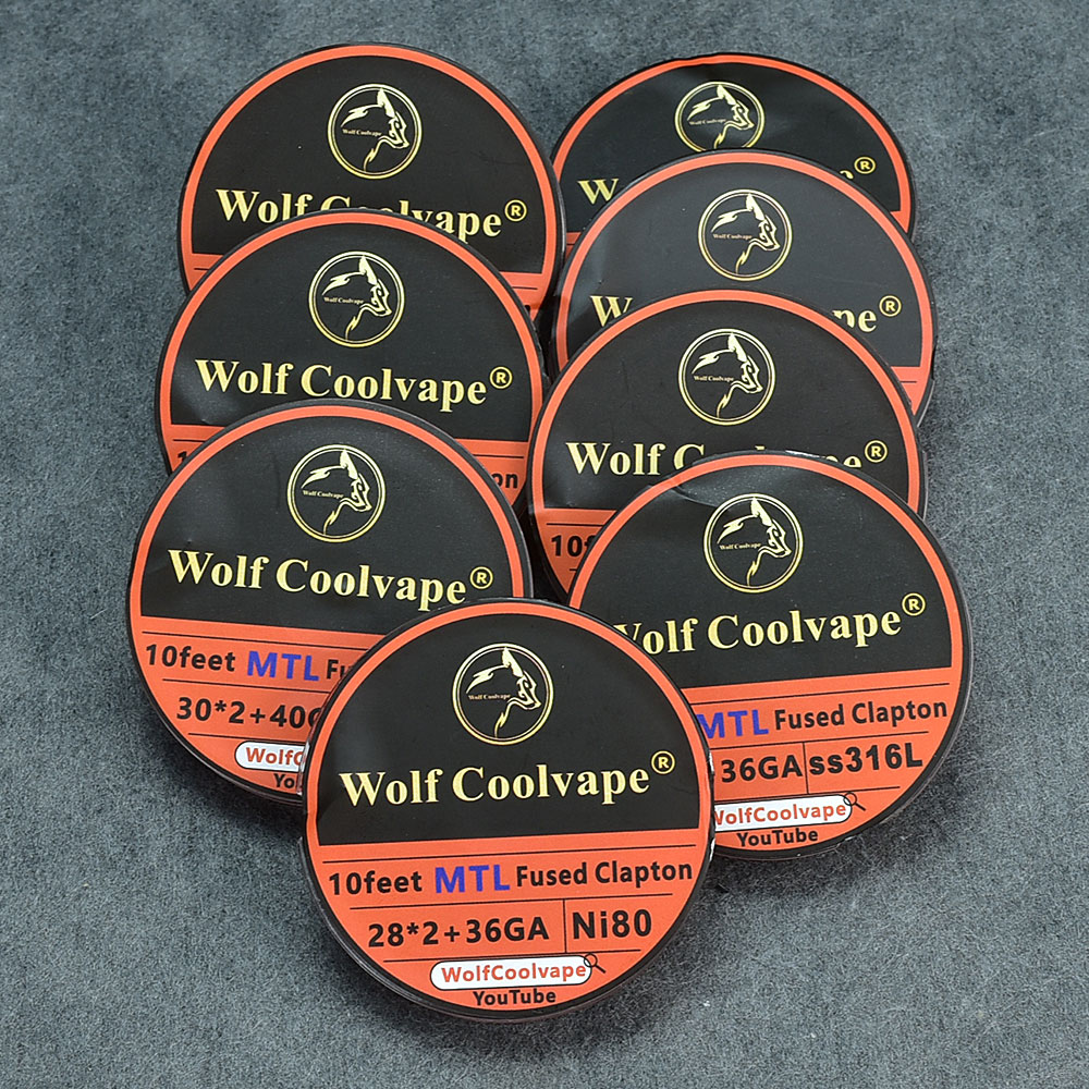 10 Voeten NI80/A1/SS316L Mtl G - Clapton Wire Pre Built recensie en prijs