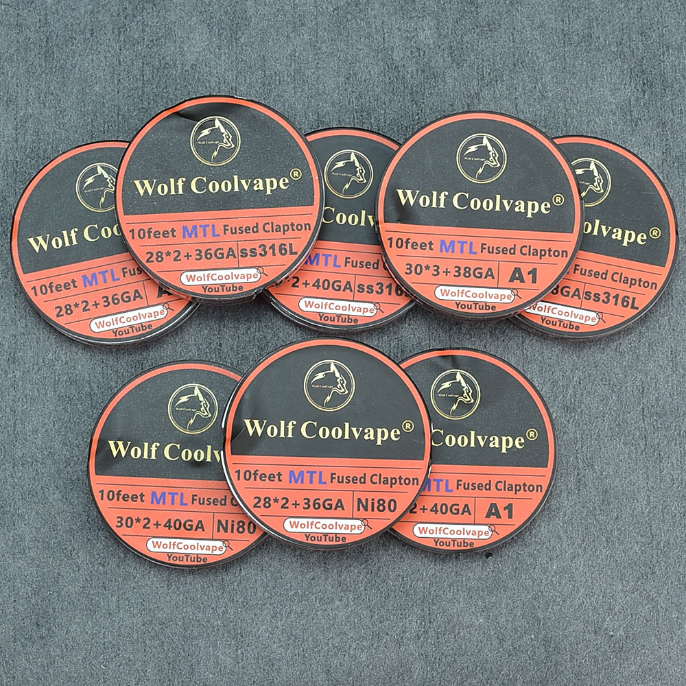 10 Voeten NI80/A1/SS316L Mtl G - Clapton Wire Pre Built recensie en prijs