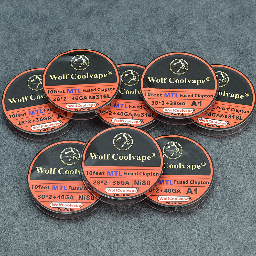 10 Voeten NI80/A1/SS316L Mtl G - Clapton Wire Pre Built recensie en prijs