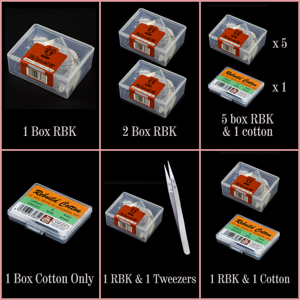 Originele Vapjoy Diy Rebuild K - Accessories For Vaping recensie en prijs
