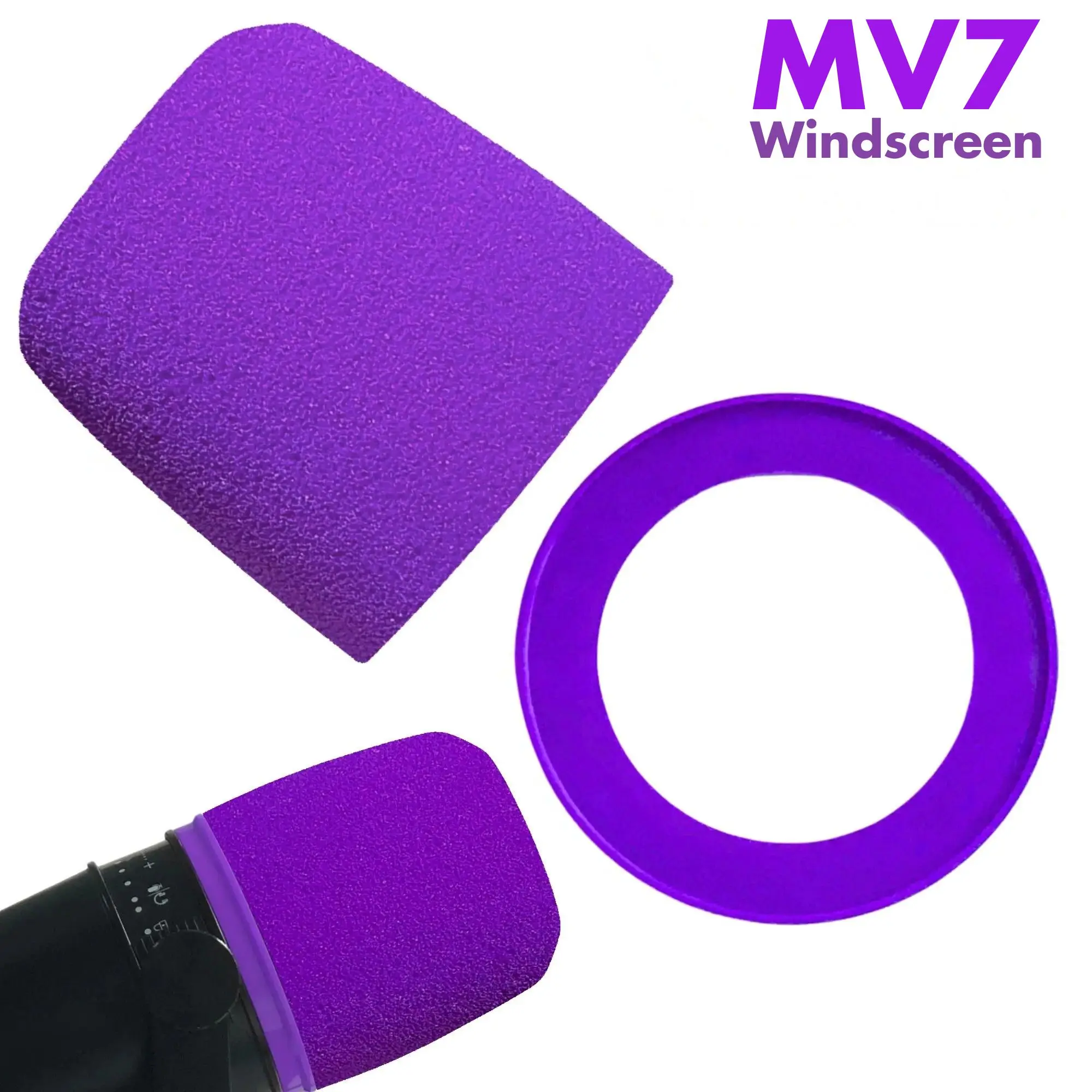 MV7 Schuim voor Shure MV7, MV7 - Shure Mic Sm7B recensie en prijs