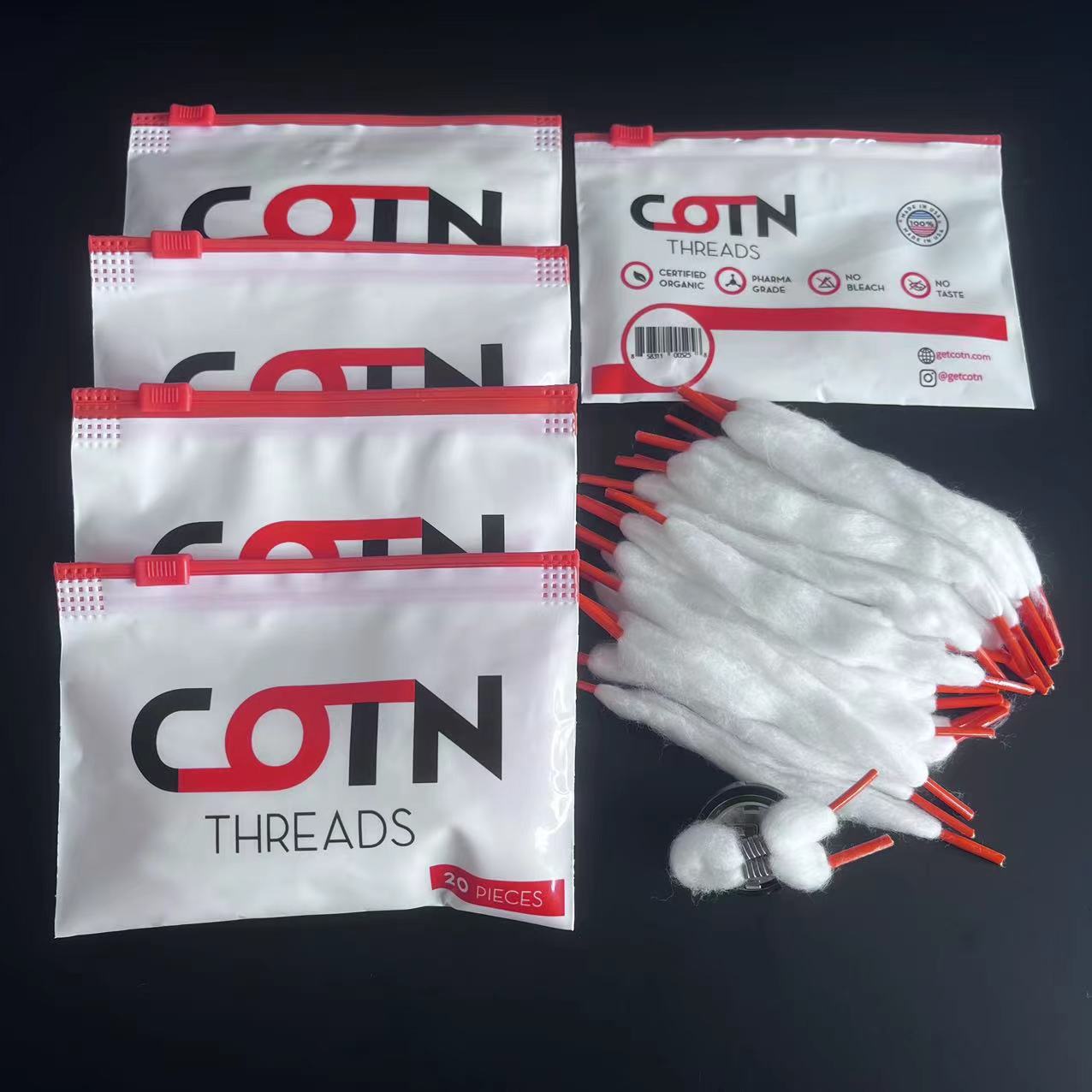 100/60/20 Stuks Voorgebouwde D - Cotton Wick Organic recensie en prijs