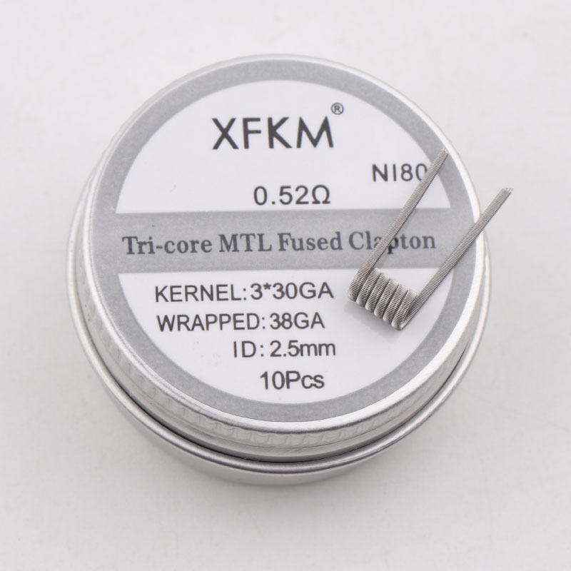 NIEUWE XFKM 10 stks/doos NI80/ - Clapton Wire Pre Built recensie en prijs