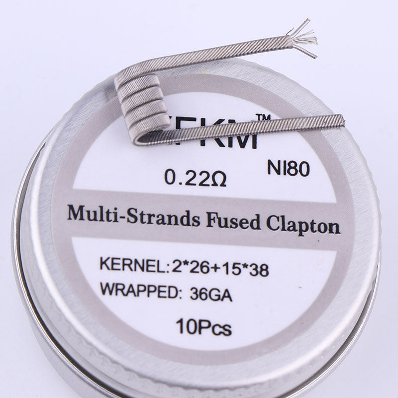 Nieuwe Xfkm 10 Stks/doos NI80  - Clapton Wire Pre Built recensie en prijs