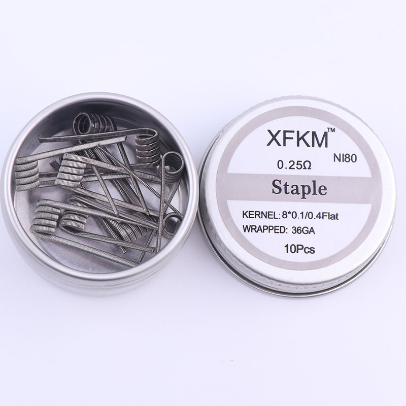 Nieuwe Xfkm 10 Stks/doos NI80  - Clapton Wire Pre Built recensie en prijs