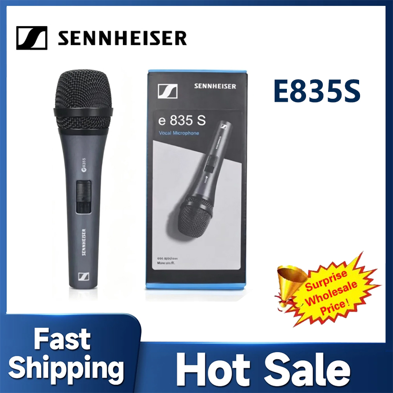 Sennheiser E835S Cardioïde Dyn - Shure Mic Sm58 recensie en prijs