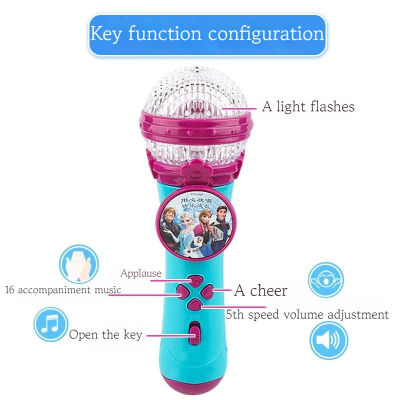 Cartoon Frozen Elsa Anna Prins - Shure Mic Sm58 recensie en prijs