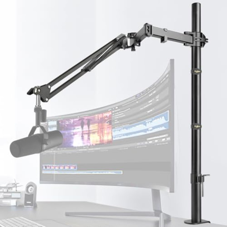 Microfoonarm, in hoogte verste - Shure Mic Sm7B recensie en prijs