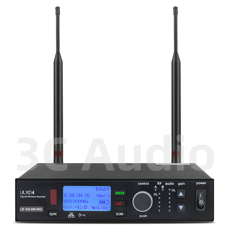 ULXD4-SLXD 500/600 MHz Profess - Shure Mic Sm58 recensie en prijs