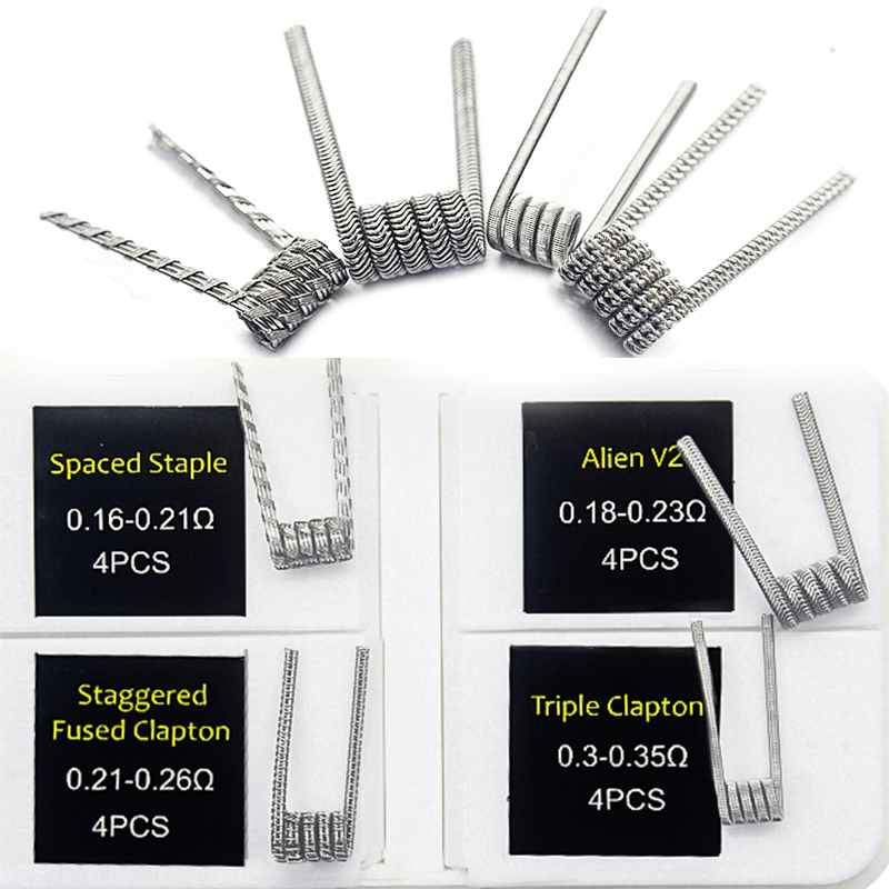 16 stks NI80 Gesmolten Clapton - Clapton Wire Pre Built recensie en prijs