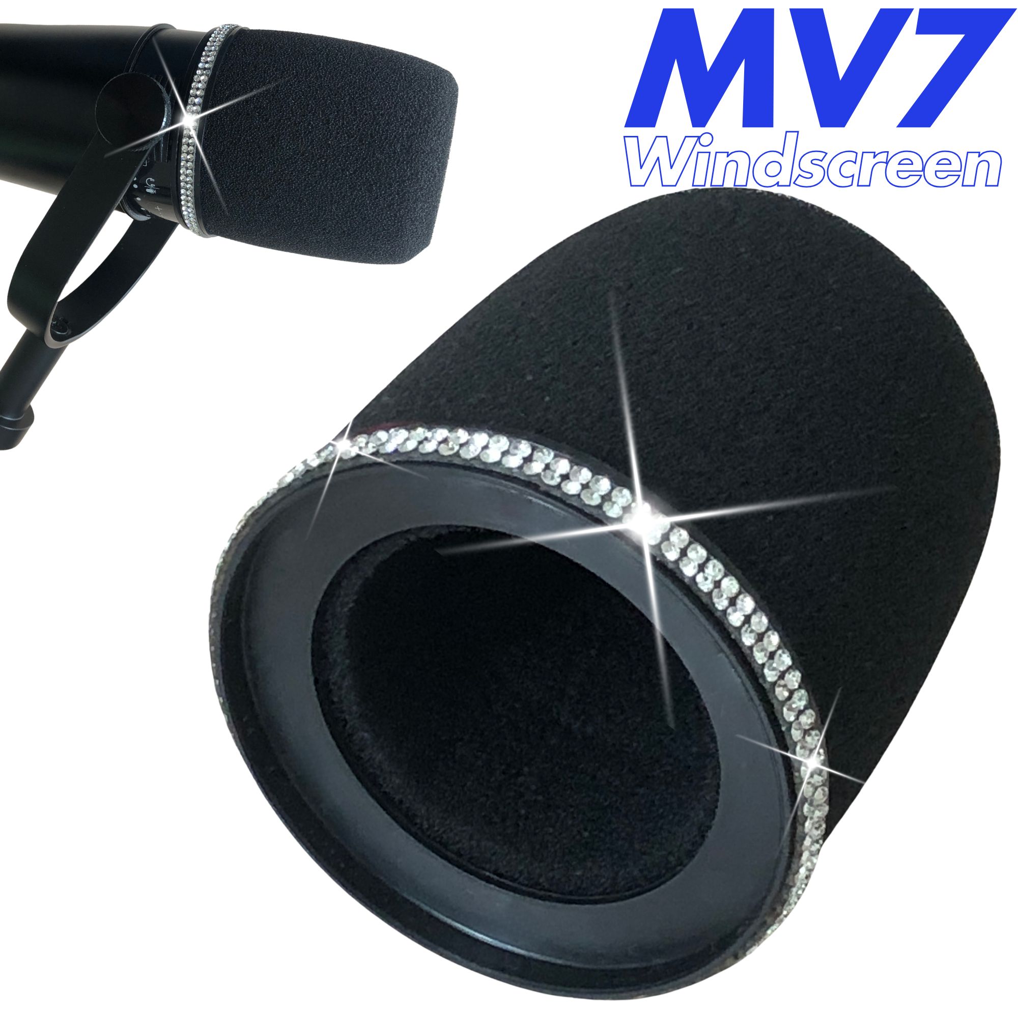 Shining MV7 Popfilter voor Shu - Shure Mic Sm7B recensie en prijs